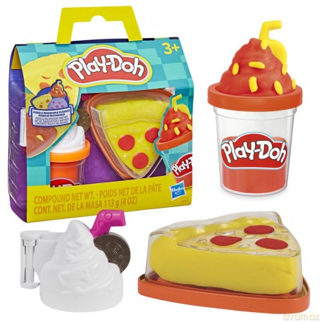 Hasbro: Play-Doh Pizza and Milkshake Playset (G3185)