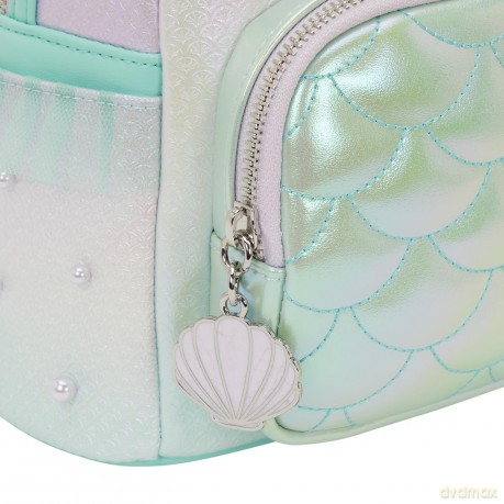 Loungefly Disney: The Little Mermaid - Iridescent Pearl Mini Backpack (WDBK4529)