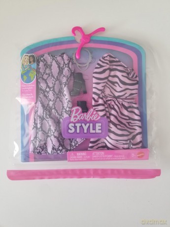 Mattel Barbie: Fashions - Pack Of 2 (4 Designs) Cdu - Barbie Style Fashions (JJN92)