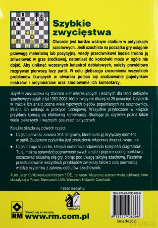 Szachy Szybkie zwycięstwa [KSIĄŻKA]