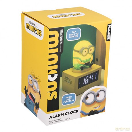 Paladone Icons: Minions - Alarm Clock Night Light (PP13318MN)