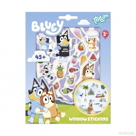 Totum Bluey: Window Stickers Naklejki na okno (TT290471)