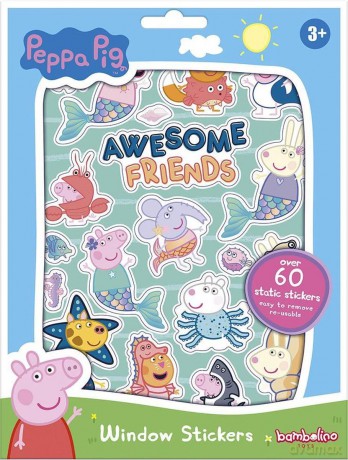 Totum Peppa Pig: Window Stickers (BT360129)
