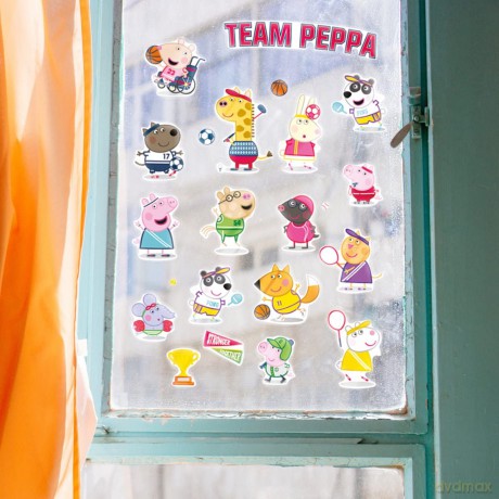 Totum Peppa Pig: Window Stickers (BT360129)