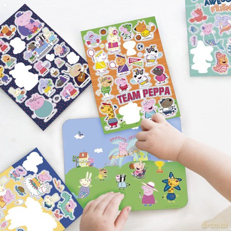 Totum Peppa Pig: Window Stickers (BT360129)