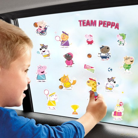 Totum Peppa Pig: Window Stickers (BT360129)
