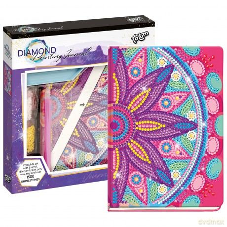 Totum: Diamond Painting Journal - Flower Mandala (TT079700)