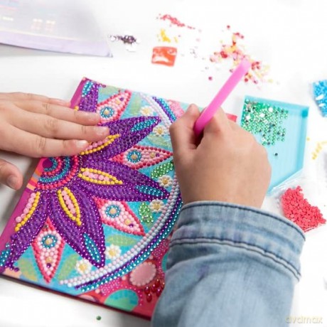 Totum: Diamond Painting Journal - Flower Mandala (TT079700)