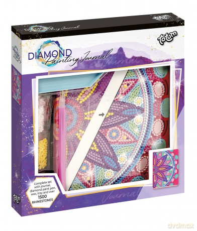 Totum: Diamond Painting Journal - Flower Mandala (TT079700)