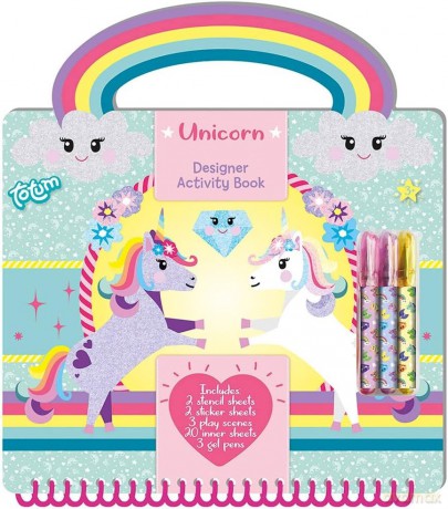 Totum: Unicorn -Designer Activity Book (TT071582)