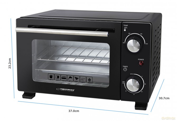 Esperanza Mini Piekarnik Calzone 10l 800w