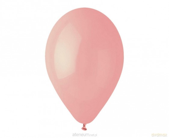 Balony Gemar pastel baby pink macaron 50szt