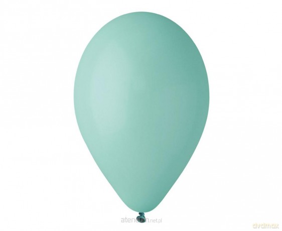 Balony Gemar pastel miętowe Tiffany 30cm 100szt