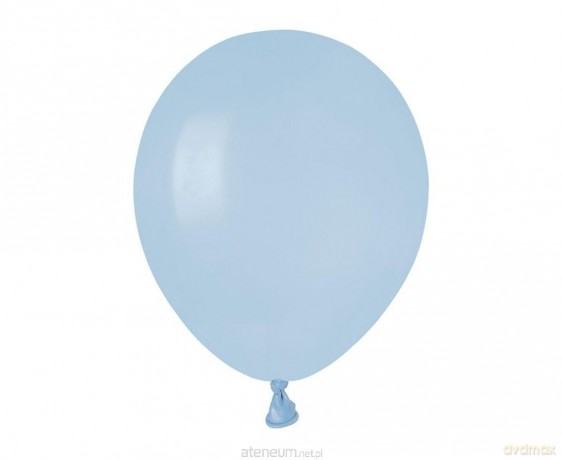 Balony Gemar pastel pudrowe błękitne 13cm 100szt