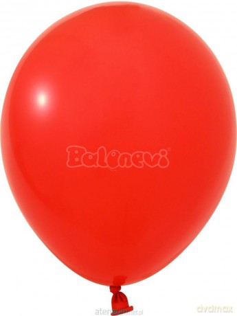 Balony lateksowe Pastel czerwone 25cm 100szt
