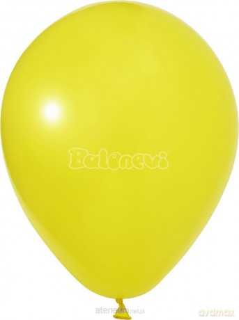 Balony lateksowe Pastel żółte 30cm 100szt