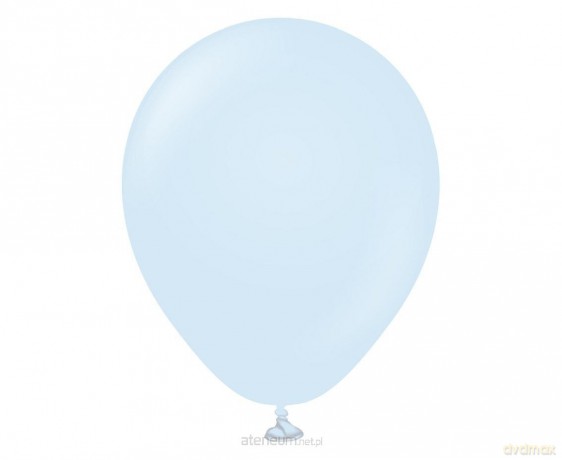 Balony macaron baby blue 13cm 100szt