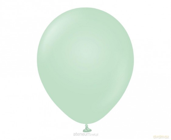 Balony macaron zielone 30cm 100szt