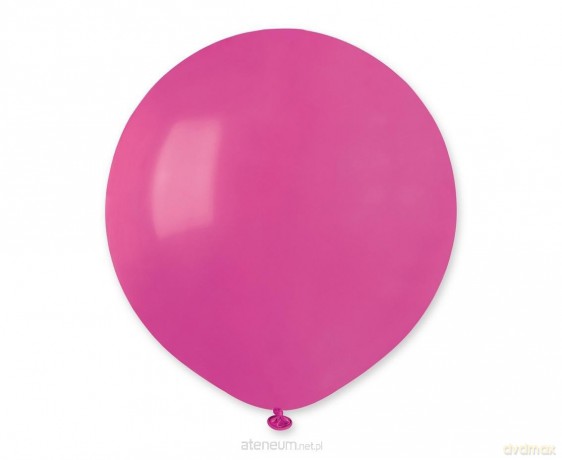 Balony pastel ciemnoróżówe 25szt