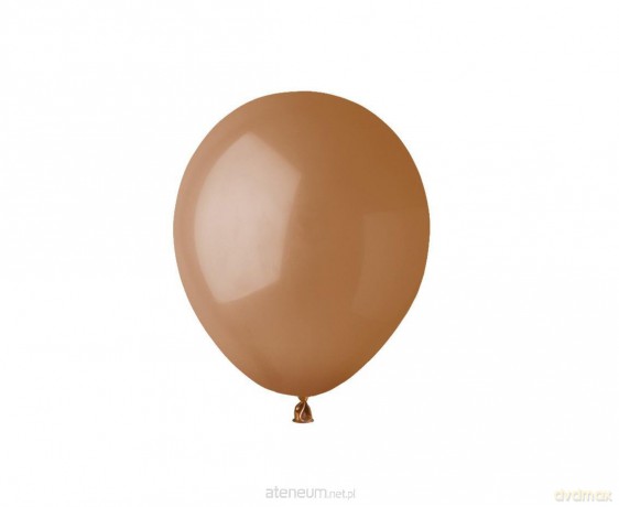 Balony pastel kawowe 100szt