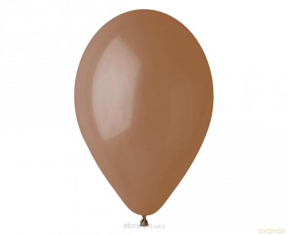 Balony pastel kawowe 100szt