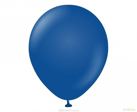 Balony standard ciemnoniebieskie 30cm 100szt