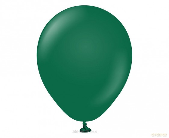 Balony standard ciemnozielone 13cm 100szt