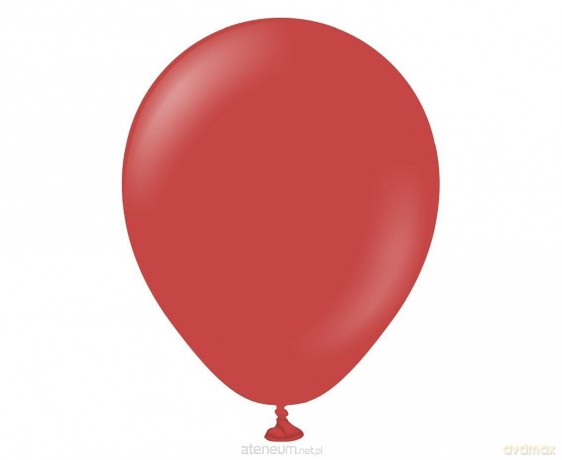 Balony standard głębokie czerwone 13cm 100szt