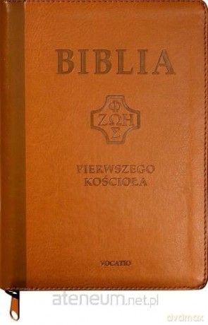 Biblia pierwszego Kościoła z paginat. suwak karmel [KSIĄŻKA]