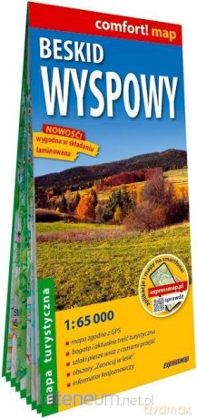 Comfort!map Beskid Wyspowy 1:65 000 mapa