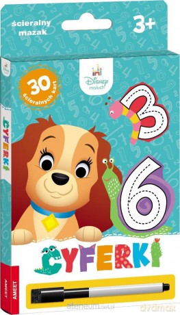 Disney Maluch. Cyferki. Karty [KSIĄŻKA]