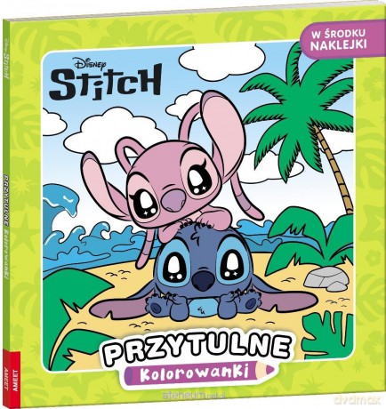 Disney Stitch. Przytulne kolorowanki [KSIĄŻKA]