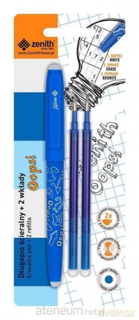 Długopis wymazywalny 0,6mm Classic + wkłady