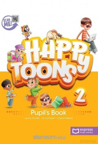 Happy Toons 2 edycja międzyna. PB + DigiBook (kod) - Jenny Dooley, Viv Lambert, Cheryl Pelteret [KSIĄŻKA]