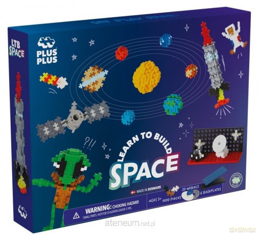 Klocki Plus-Plus naucz się budować kosmos 1000el [PUZZLE]