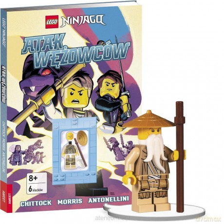 Lego Ninjago. Atak Wężowców - Cameron Chittock [KSIĄŻKA]