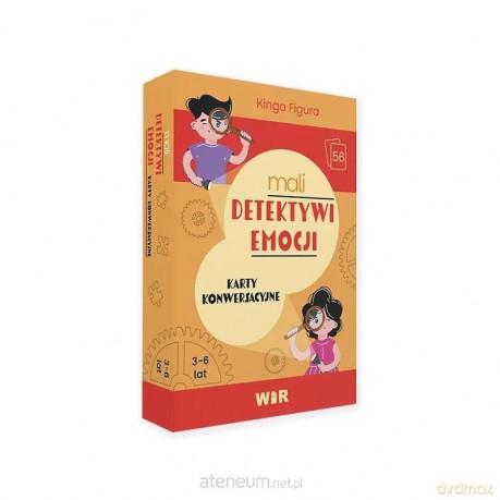 Mali detektywi emocji. Karty konwersacyjne - Kinga Figura [KSIĄŻKA]