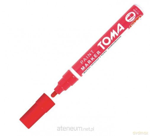 Marker olejowy czerwony 1szt