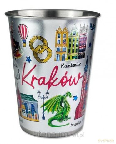 Metalowy kubek Kraków 250ml ILP-KUB-M-KRA-01
