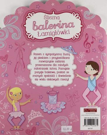 Śliczna balerina. Łamigłówki [KSIĄŻKA]