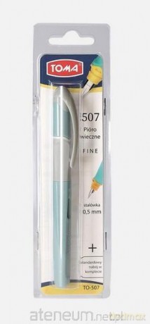 Pióro wieczne Rubber szaro-zielone