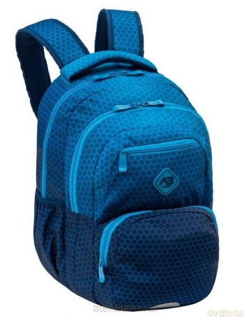 Plecak Hexagon Blue Ombre