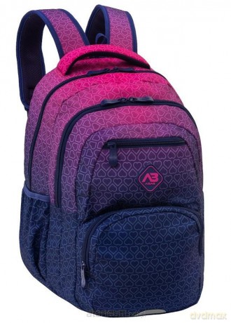 Plecak Hexagon Pink Ombre