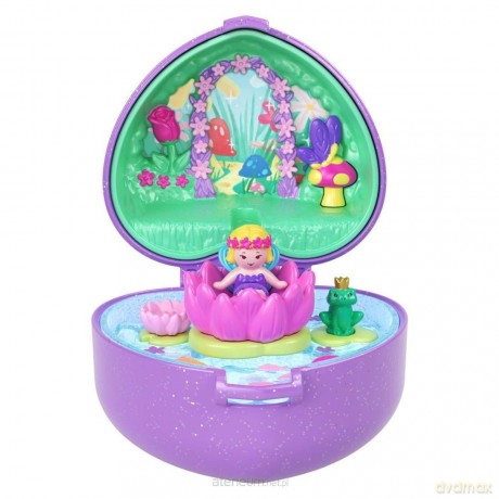 Polly Pocket Snail Garden Ring and [FIGURKA]