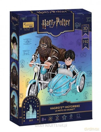 Puzzle 3D Harry Potter Motocykl Hagrida [PUZZLE]