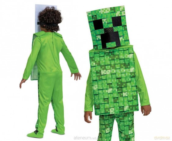 Strój Creeper Minecraft rozm.L (10-12 let)