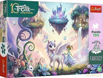 TREFL 100 el. Magiczne światy [PUZZLE]