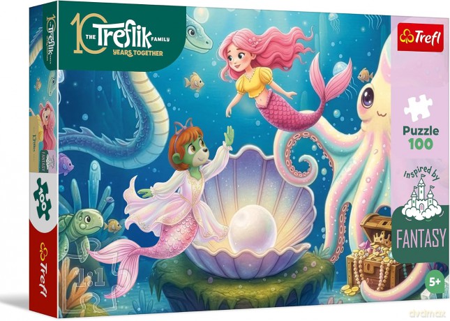 TREFL 100 el. W krainie syrenek [PUZZLE]