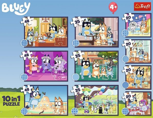 TREFL 10w1 Historia Bluey [PUZZLE]