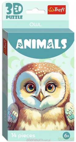 TREFL 3D Sowa [PUZZLE]